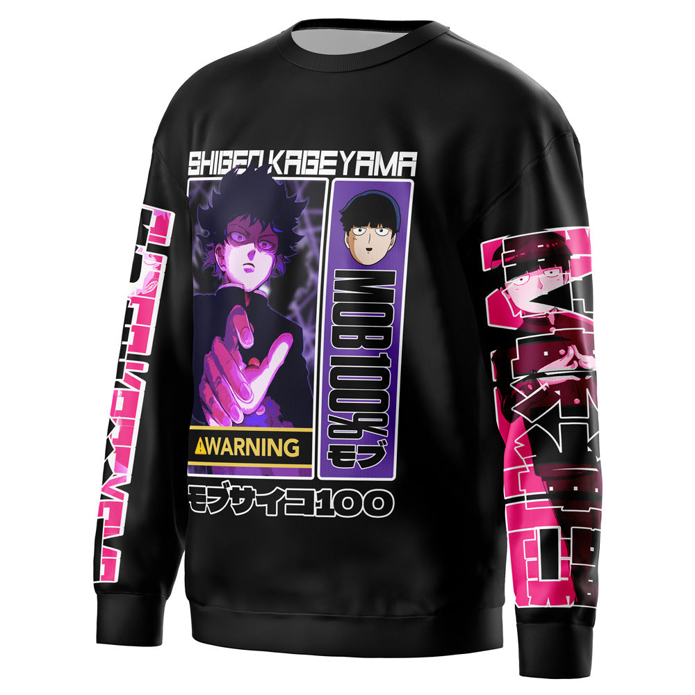 Shigeo Kageyama Mob Psycho 100 Streetwear Sweatshirt