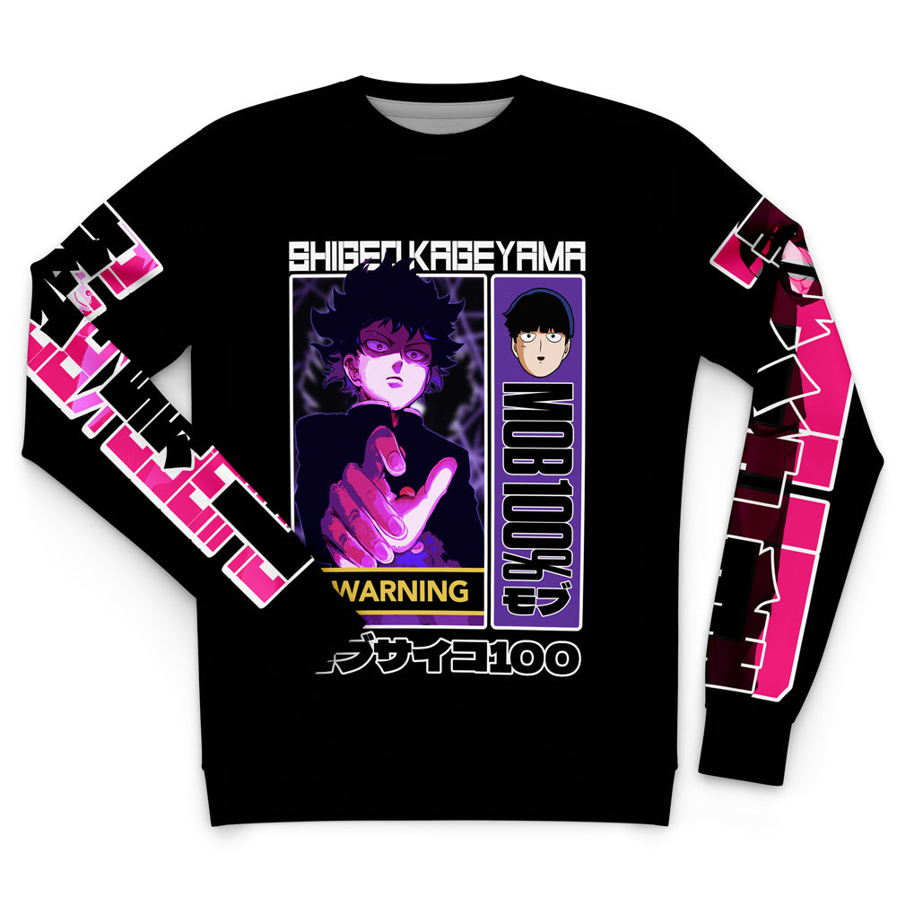 Shigeo Kageyama Mob Psycho 100 Streetwear Sweatshirt