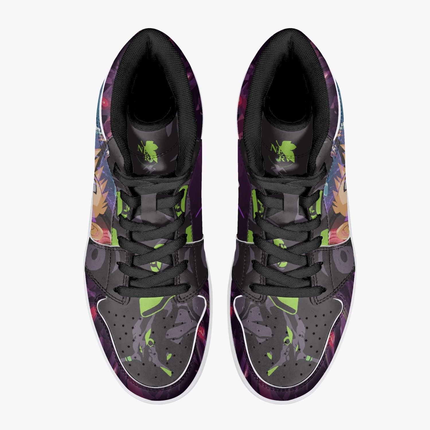 Shinji Ikari Eva Unit 01 Neon Genesis Evangelion Mid 1 Basketball Shoes