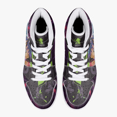 Shinji Ikari Eva Unit 01 Neon Genesis Evangelion Mid 1 Basketball Shoes