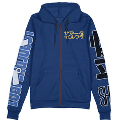 Ajiro Shinpei Summer Time Rendering Streetwear Zip Hoodie Jacket