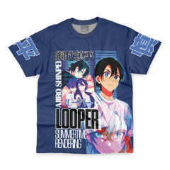 Ajiro Shinpei Summer Time Rendering Streetwear T-Shirt