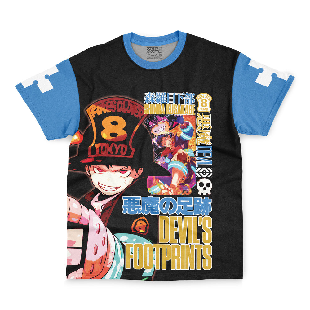 Shinra Kusakabe Fire Force Streetwear T-Shirt