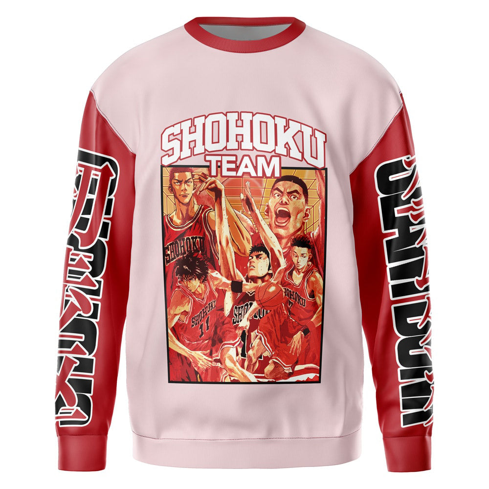 Shohoku Team Slam Dunk" Streetwear Sweatshirt