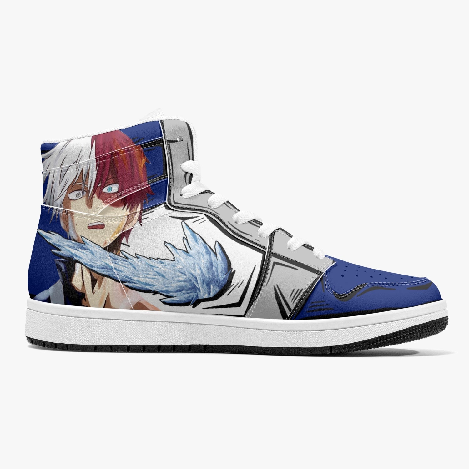 Shoto Todoroki My Hero Mid 1 Basketball Shoes for Kids