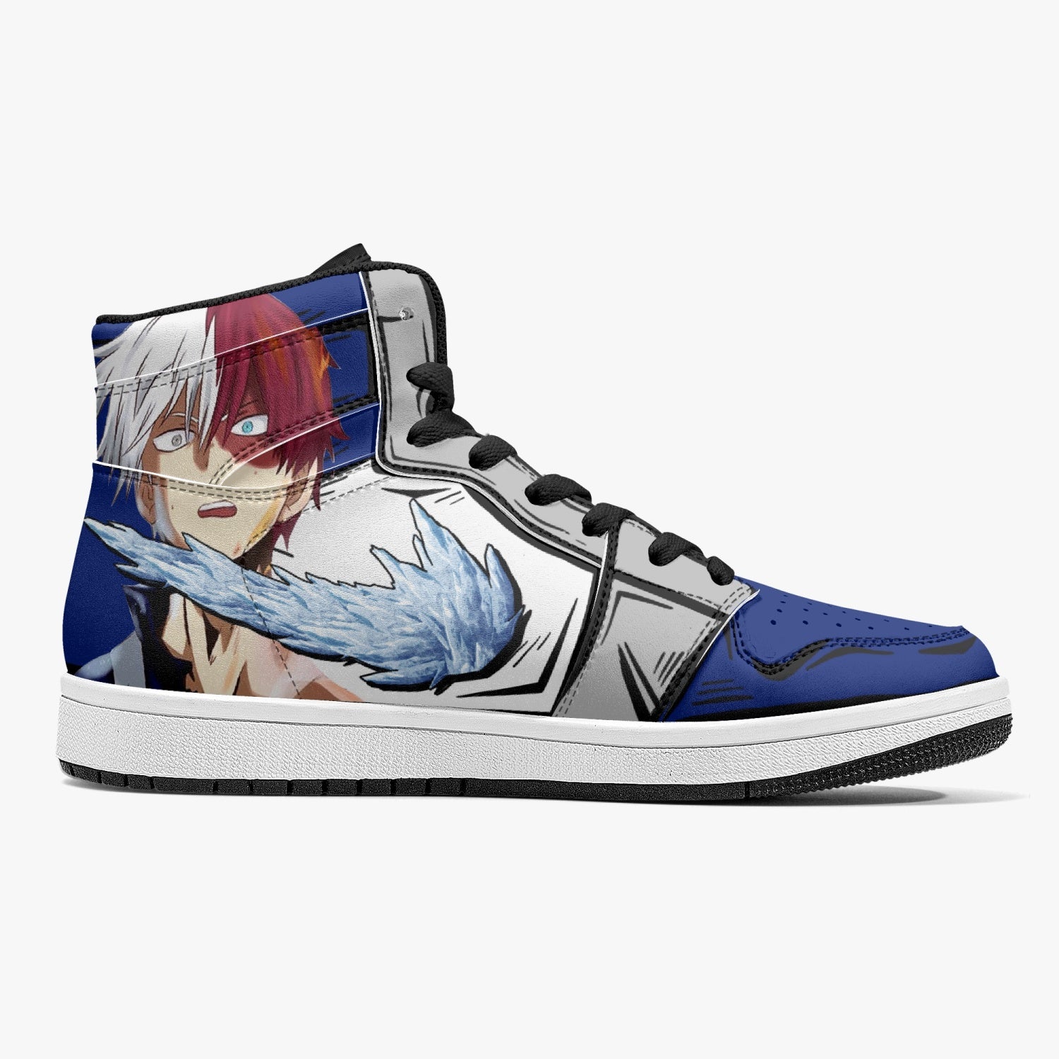 Shoto Todoroki My Hero Mid 1 Basketball Shoes for Kids