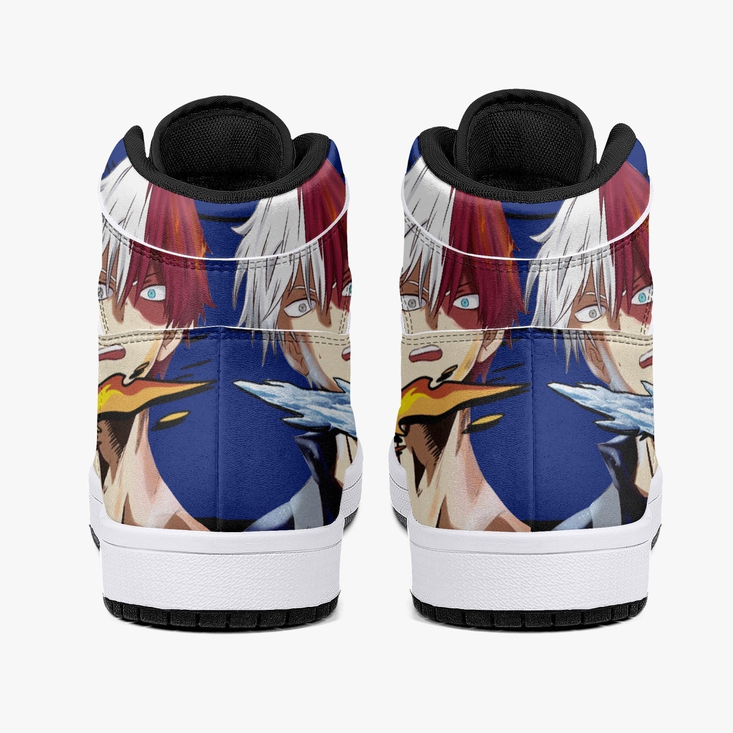 Shoto Todoroki My Hero Mid 1 Basketball Shoes for Kids