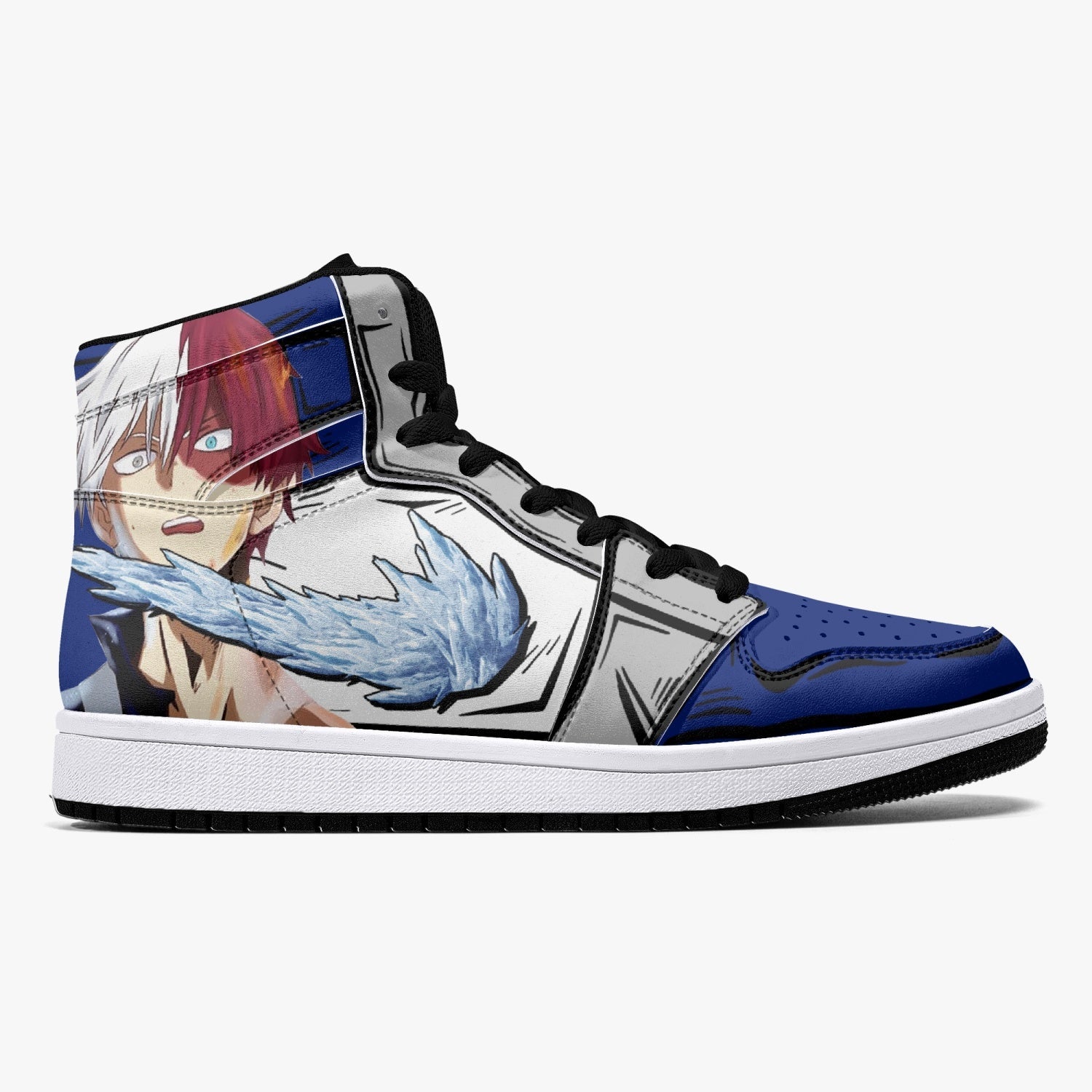 Shoto Todoroki My Hero Mid 1 Basketball Shoes for Kids