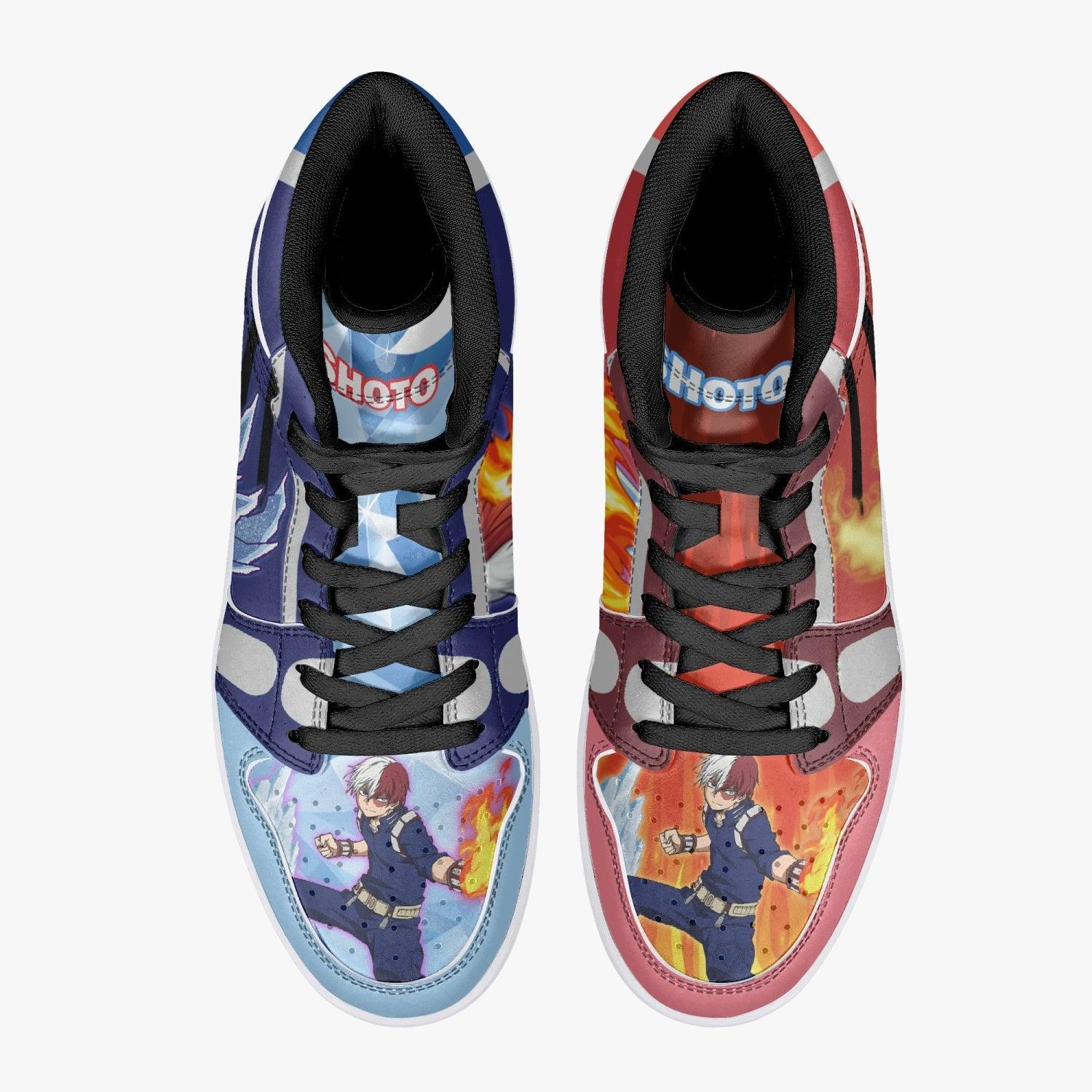 Shoto Todoroki My Hero V2 Mid 1 Basketball Shoes