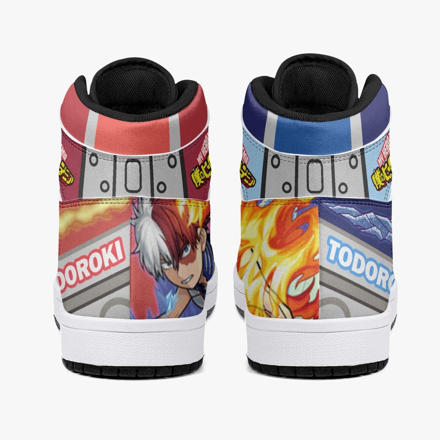 Shoto Todoroki My Hero V2 Mid 1 Basketball Shoes