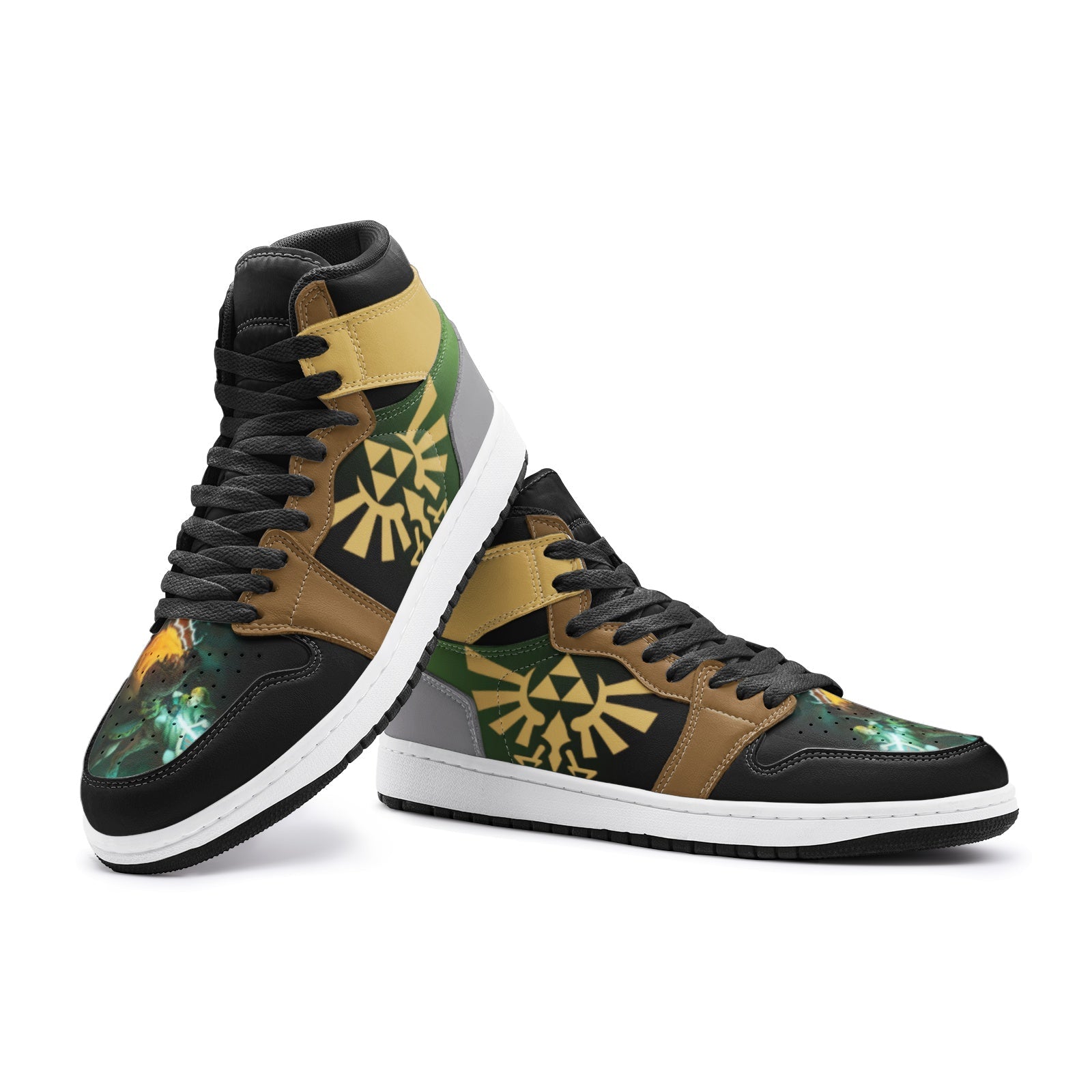 Showdown Battle Zelda Mid 1 Basketball Shoes