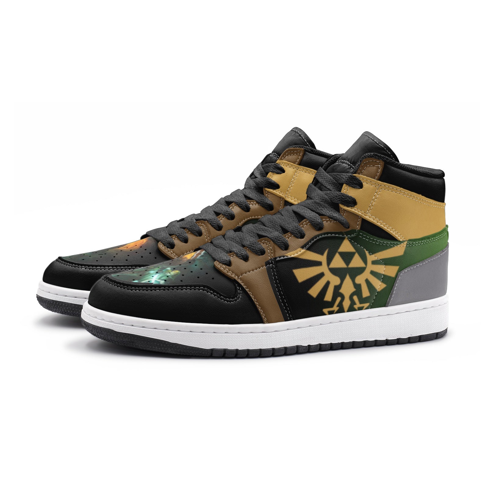 Showdown Battle Zelda Mid 1 Basketball Shoes