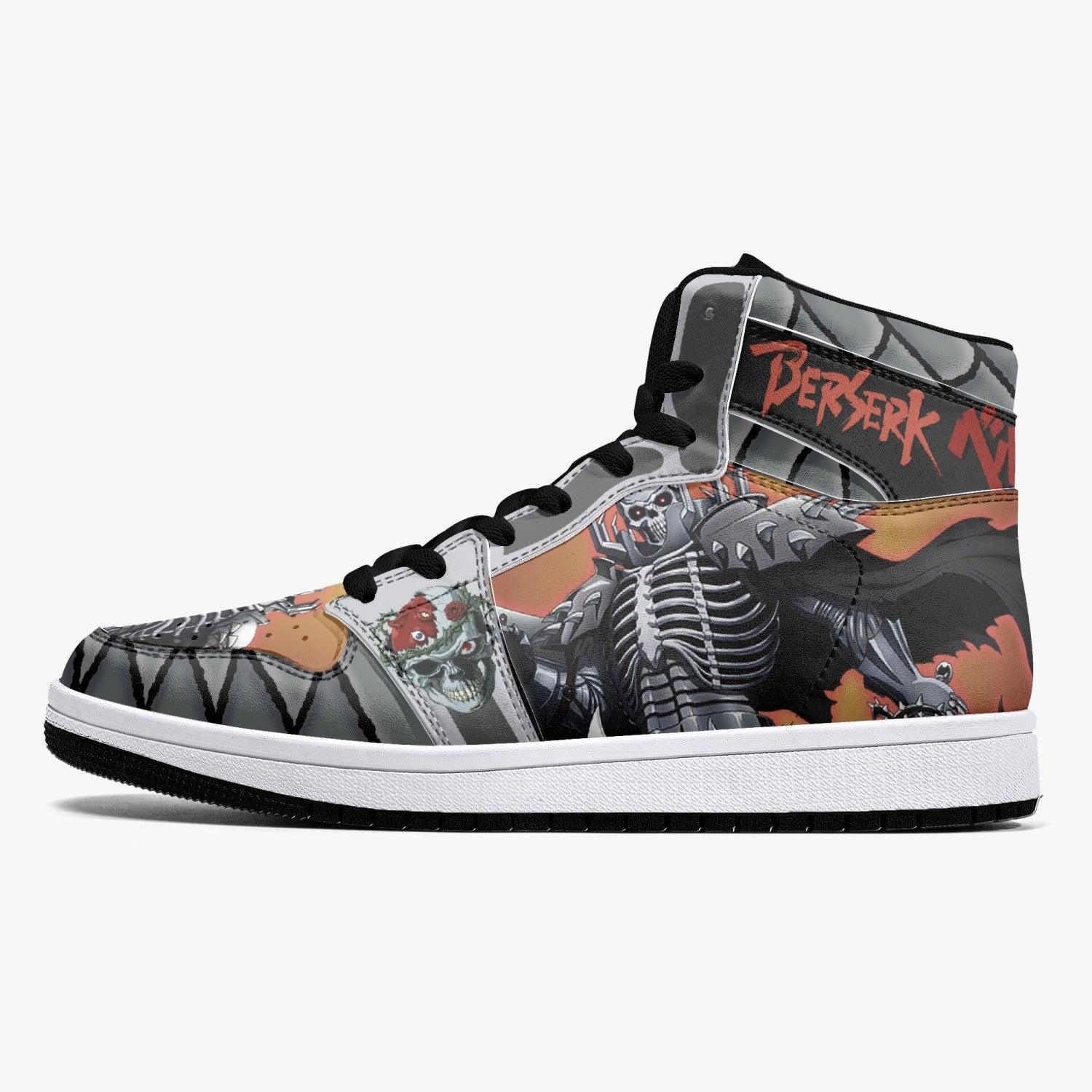 Skull Knight Beruseruku Mid 1 Basketball Shoes for Kids