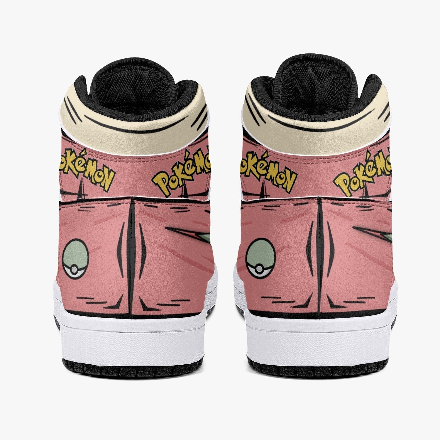 Slowbro Pokemon Mid 1 Basketball Shoes