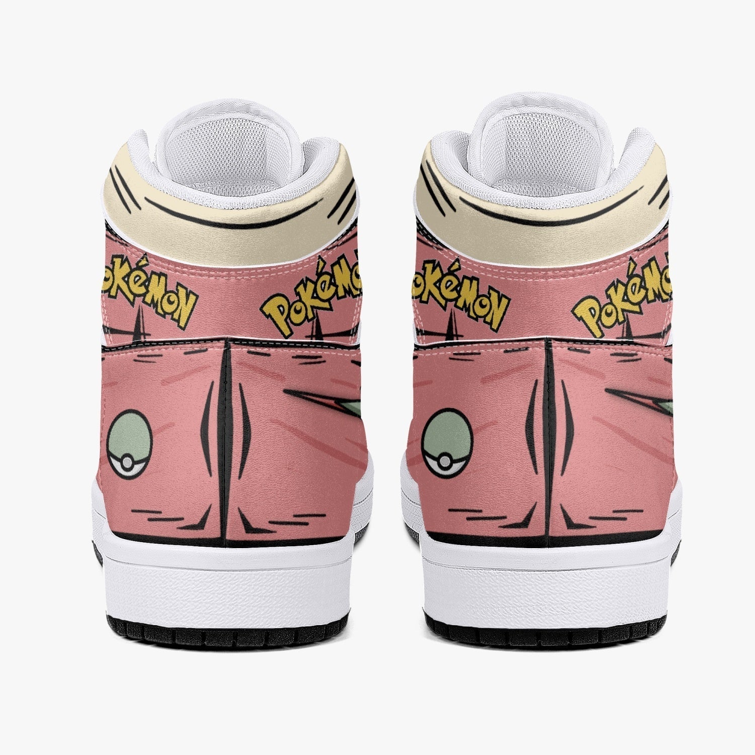 Slowbro Pokemon Mid 1 Basketball Shoes