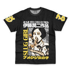 Slug Girl Junji Ito Collection Streetwear T-Shirt