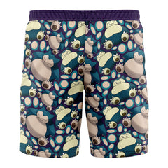 Snorlax Pokemon Board Shorts Swim Trunks