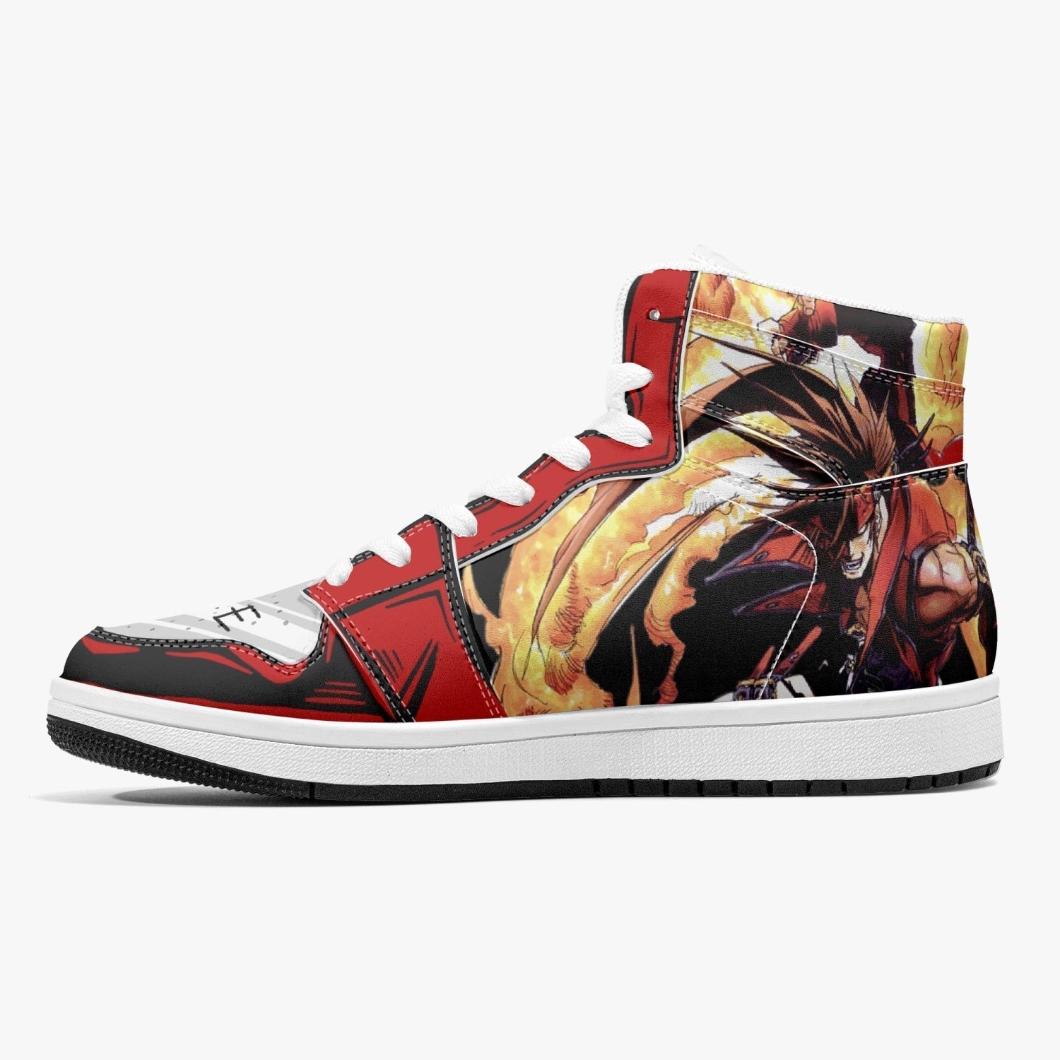 Sol Badguy Guilty Gear Mid 1 Basketball Shoes for Kids