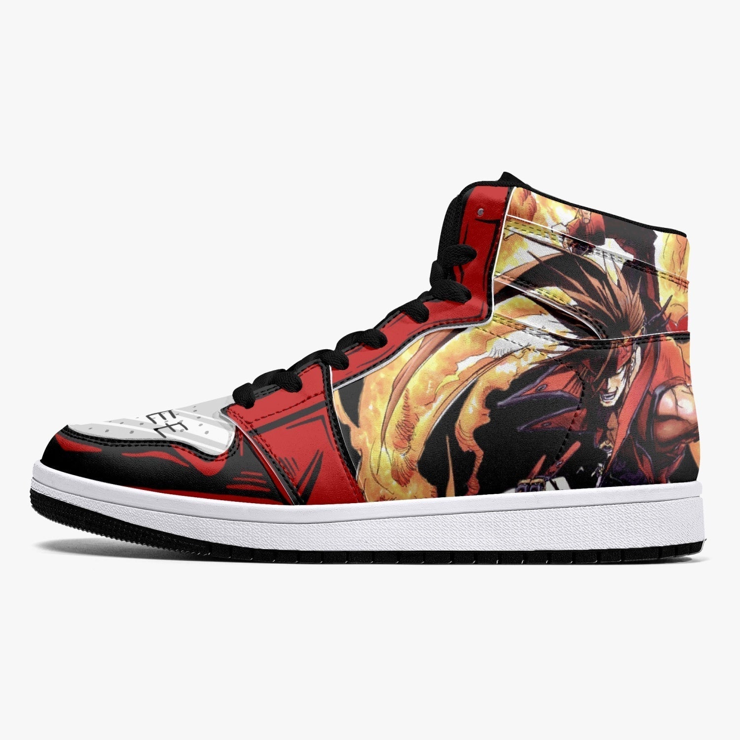 Sol Badguy Guilty Gear Mid 1 Basketball Shoes for Kids