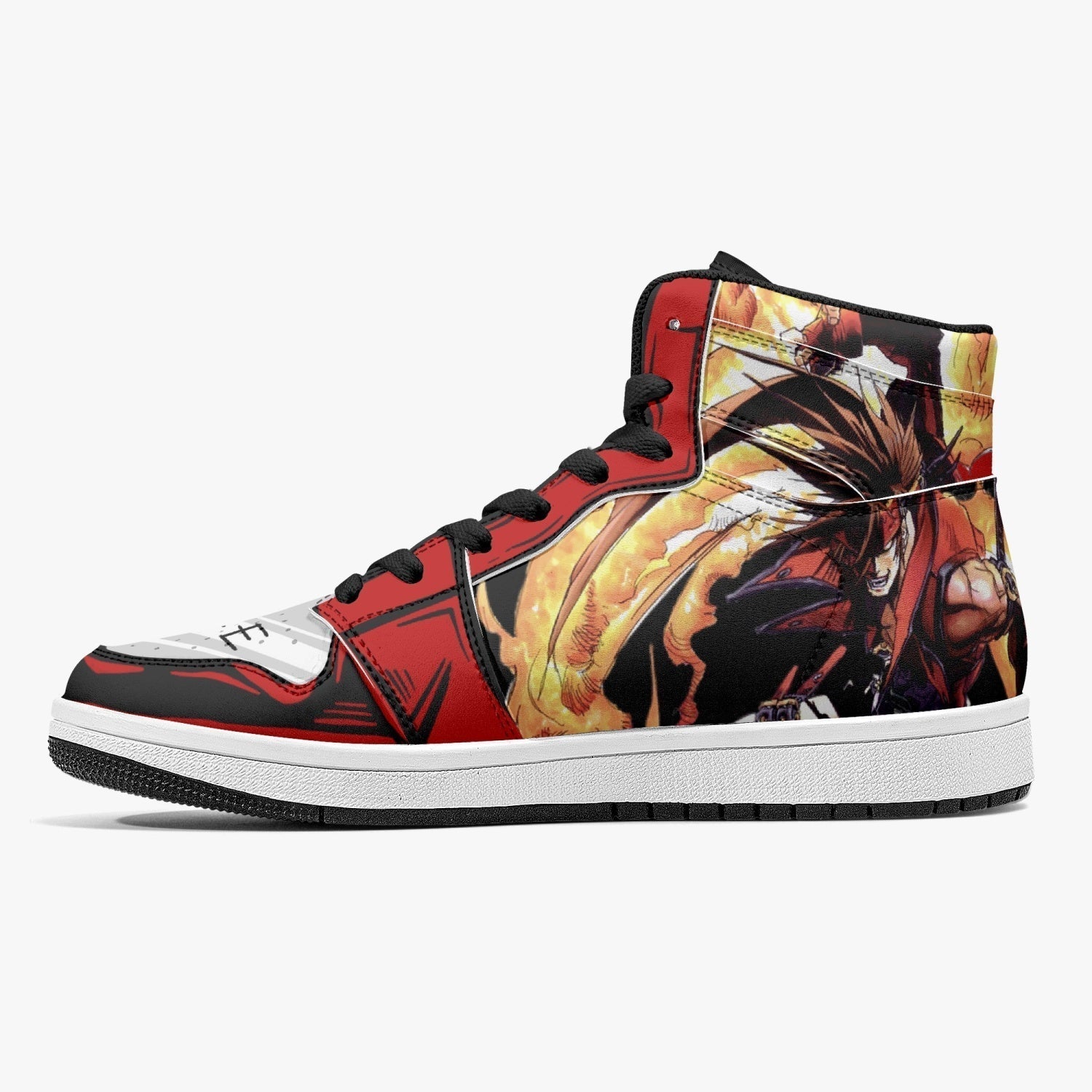 Sol Badguy Guilty Gear Mid 1 Basketball Shoes for Kids