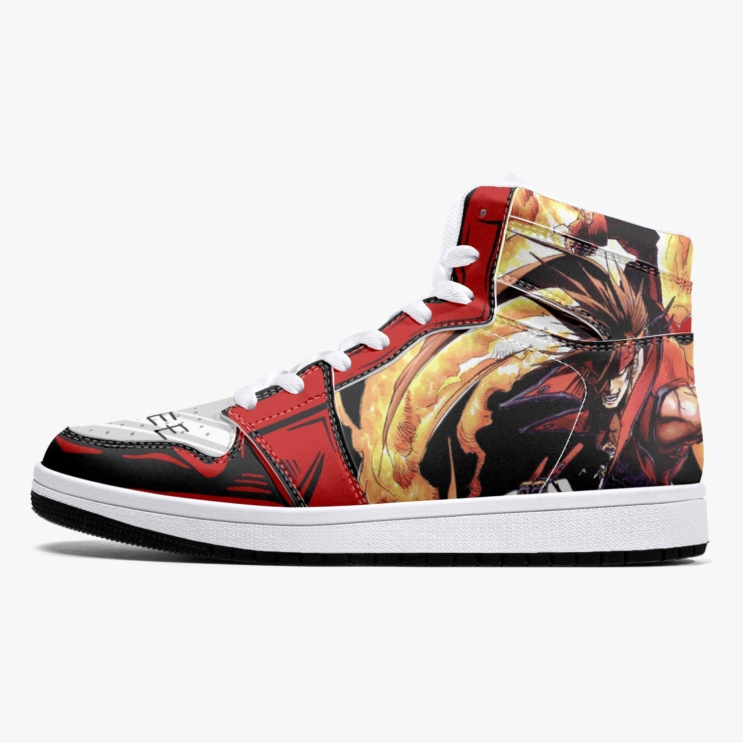 Sol Badguy Guilty Gear Mid 1 Basketball Shoes for Kids