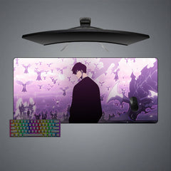 Solo Leveling Shadows Design M-XXL Size Gaming Mouse Pad, Computer Desk Mat