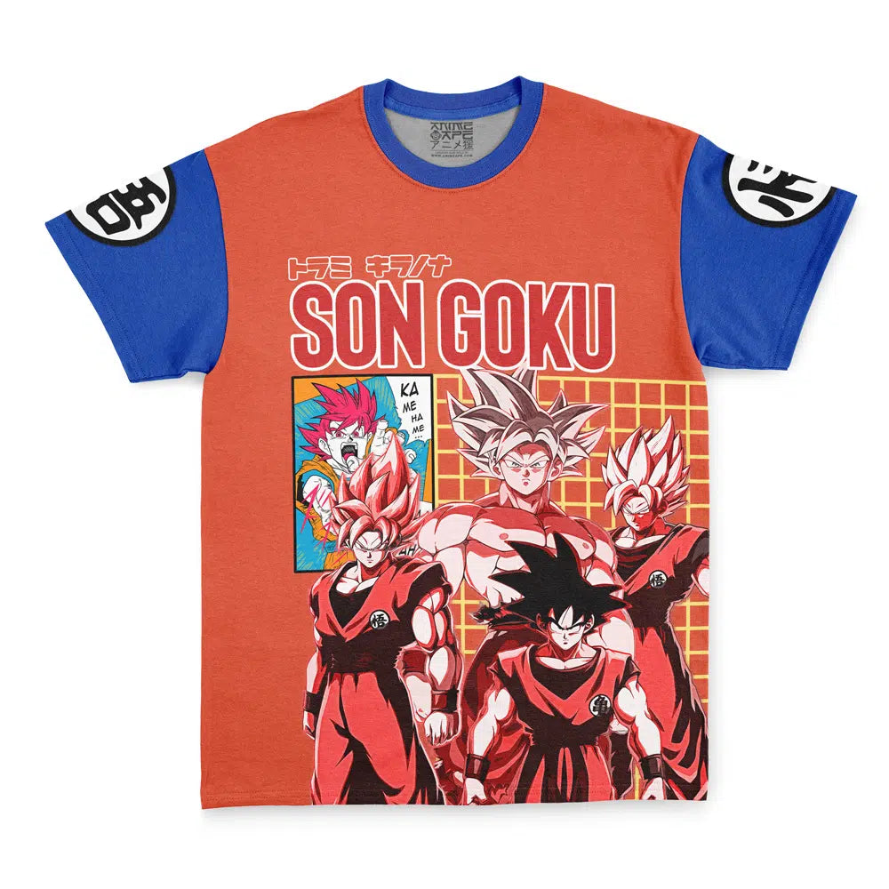 Son Goku Dragon Ball Z Streetwear T-Shirt