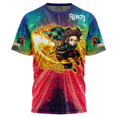 Space Samurai Tanjiro Demon Slayer T-Shirt