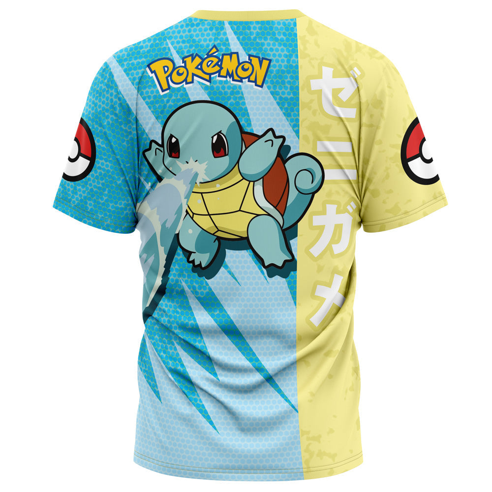 Squirtle Attack Pokemon T-Shirt