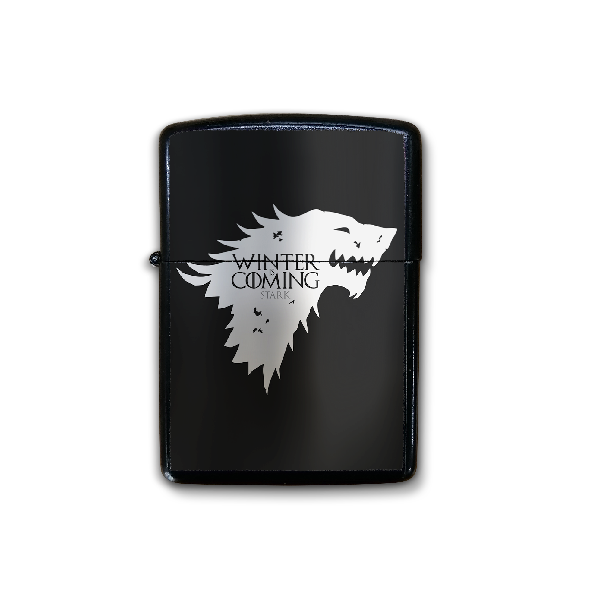 Starks of Winterfell Black Game of Thrones Lighter Case