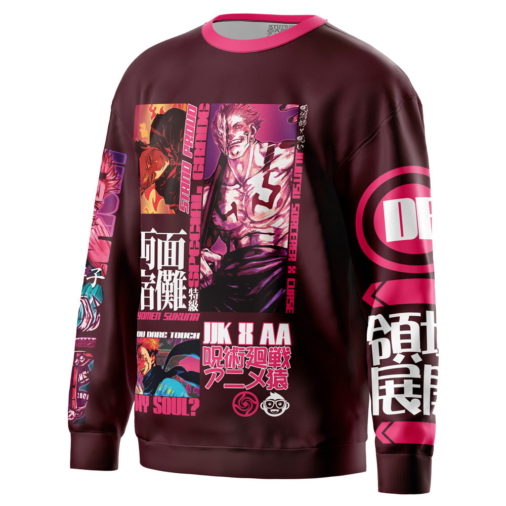 Ryomen Sukuna V2 Jujutsu Kaisen Streetwear Sweatshirt