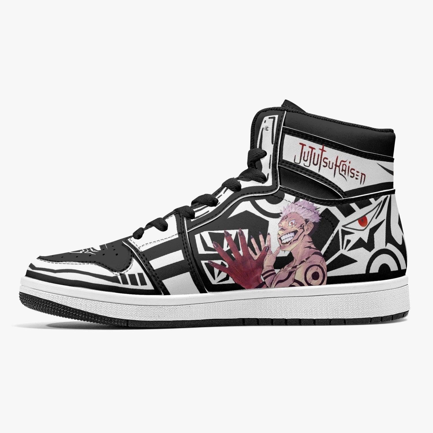 Sukuna Jujutsu Kaisen Mid 1 Basketball Shoes for Kids