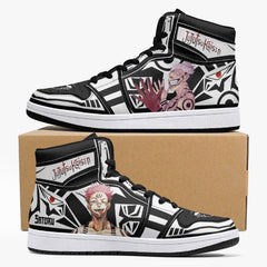 Sukuna Jujutsu Kaisen Mid 1 Basketball Shoes for Kids