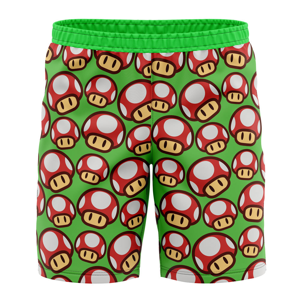 Super Mushroom Super Mario Board" Shorts Swim Trunks