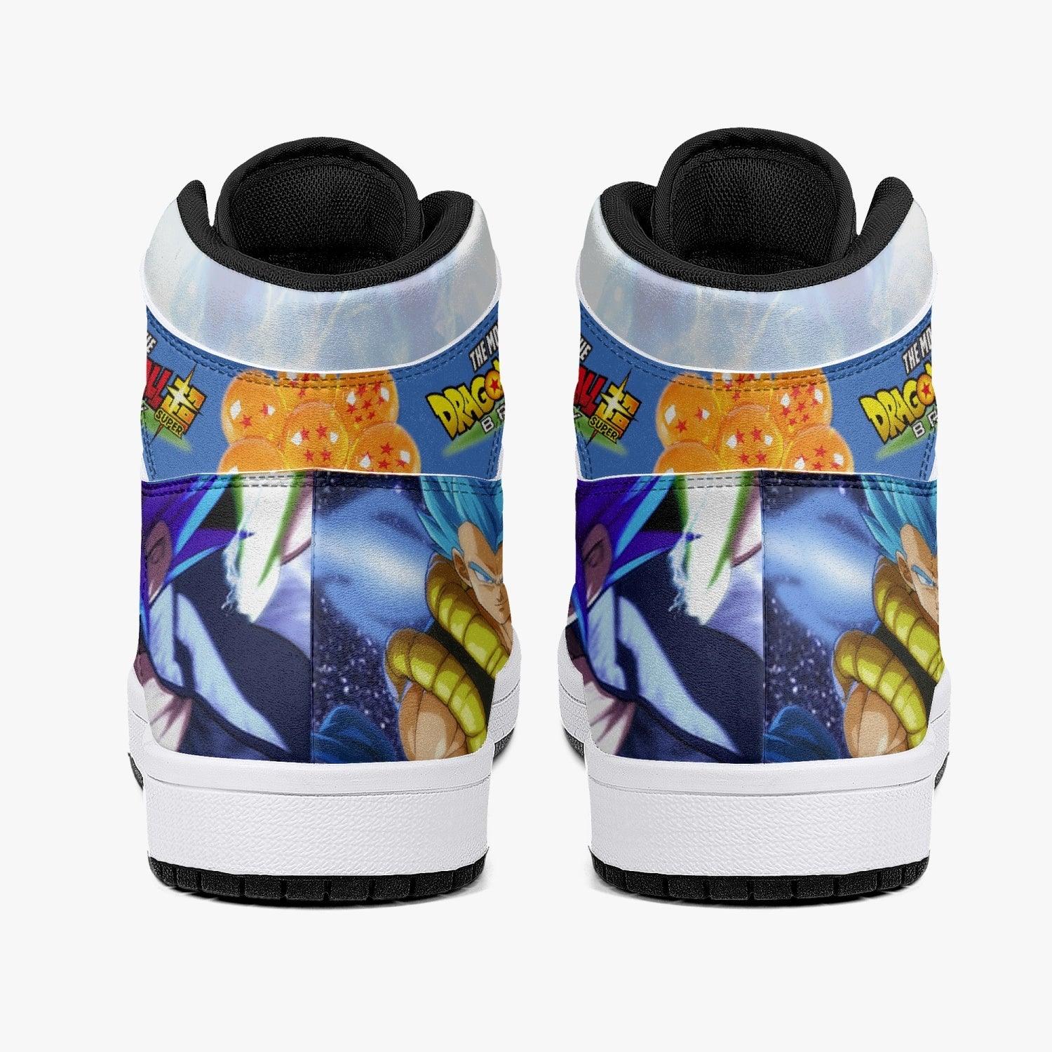 Super Saiyan Blue Gogeta Dragon Ball Super Broly Mid 1 Basketball Shoes