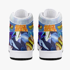 Super Saiyan Blue Gogeta Dragon Ball Super Broly Mid 1 Basketball Shoes