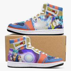 Super Saiyan Blue Vegito Dragon Ball Super Mid 1 Basketball Shoes