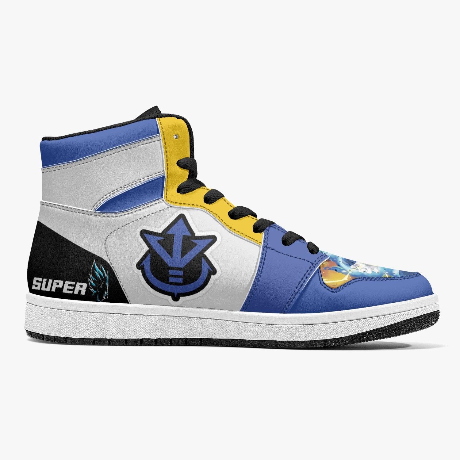 Super Saiyan Vegeta Dragon Ball Z Mid 1 Basketball Shoes