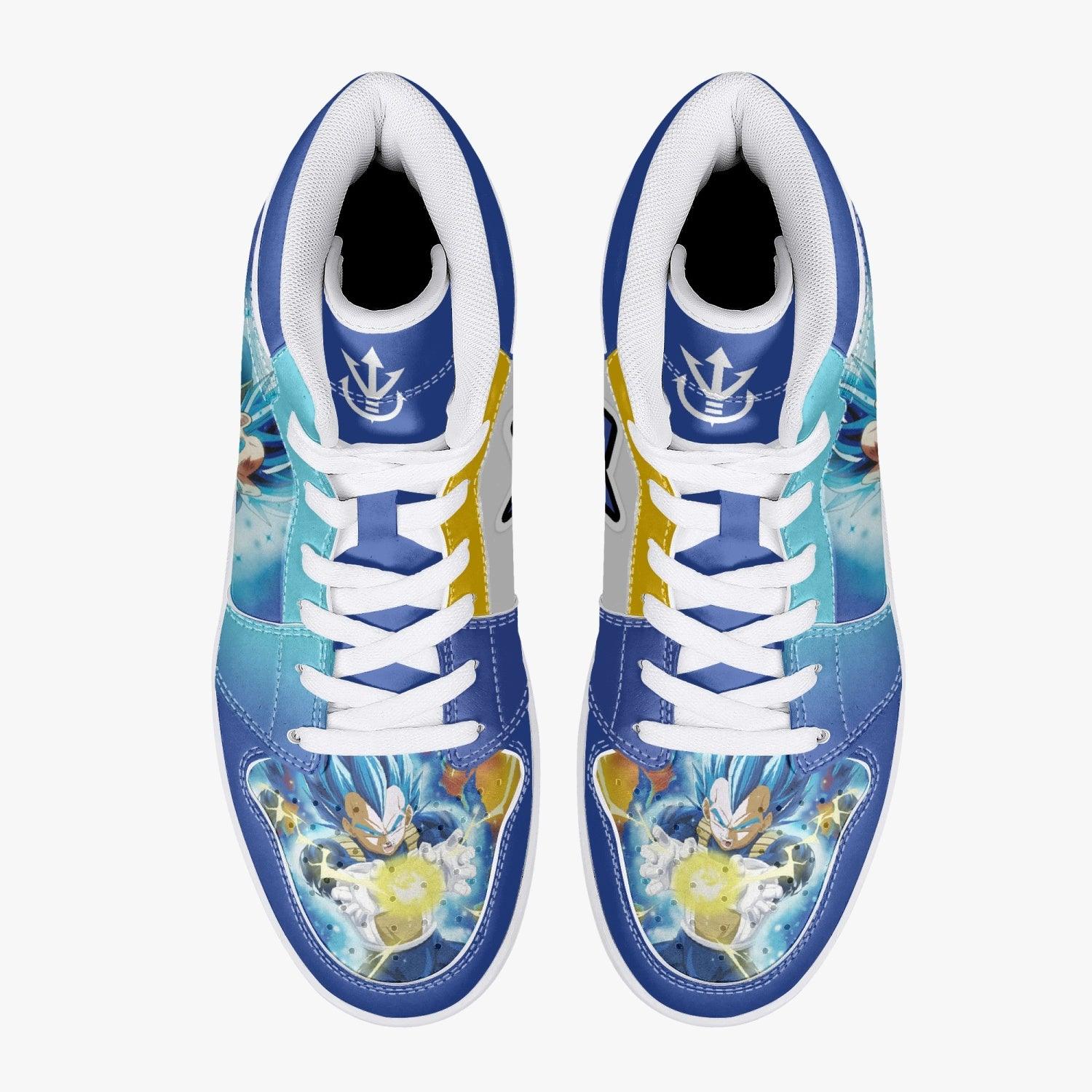 Super Saiyan Vegeta Dragon Ball Z Mid 1 Basketball Shoes