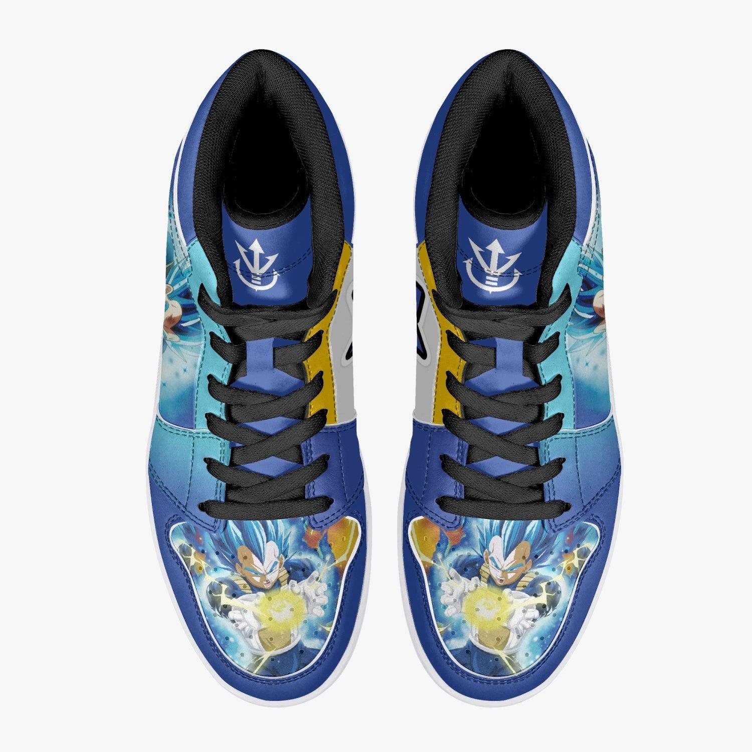 Super Saiyan Vegeta Dragon Ball Z Mid 1 Basketball Shoes