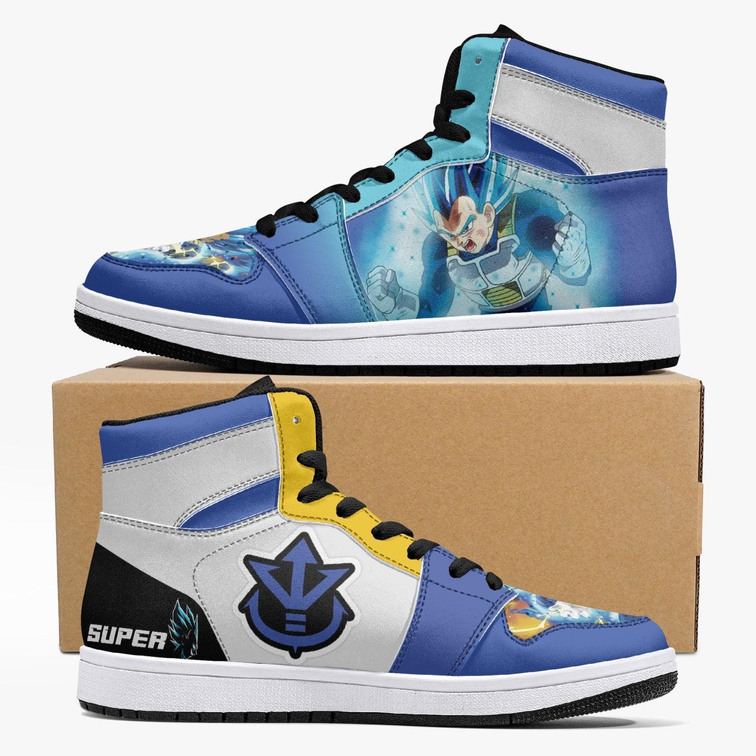 Super Saiyan Vegeta Dragon Ball Z Mid 1 Basketball Shoes