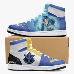 Super Saiyan Vegeta Dragon Ball Z Mid 1 Basketball Shoes