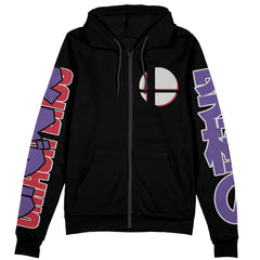 Super Smash Bros. Streetwear Zip Hoodie Jacket