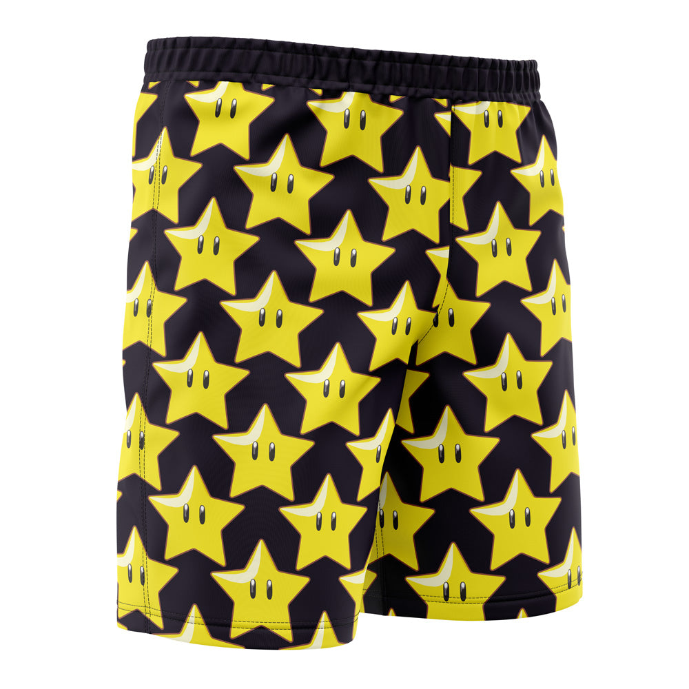 Super Star Super Mario Board Shorts Swim Trunks