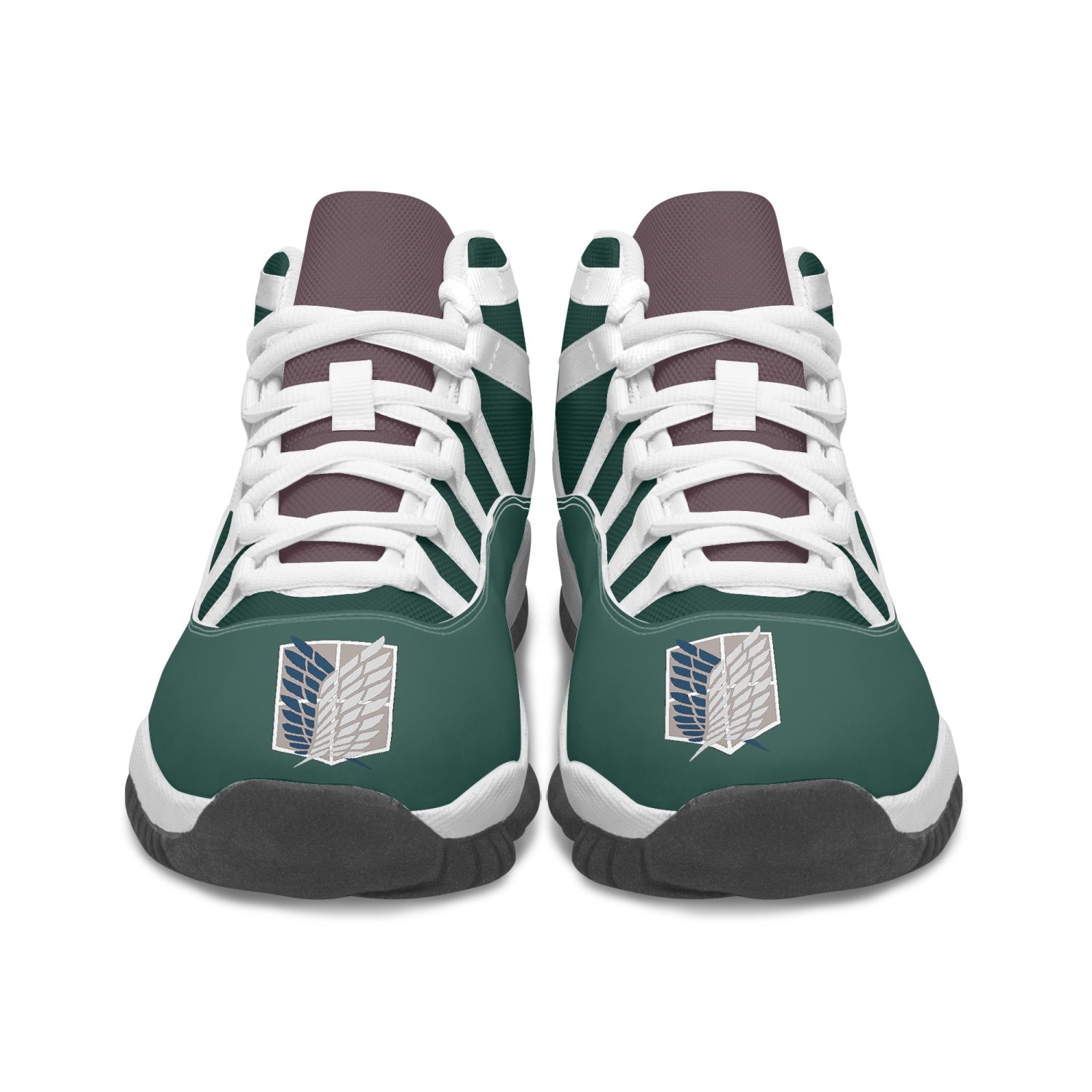 Survey Corps Attack on Titan Mid 11 Basketball Shoes