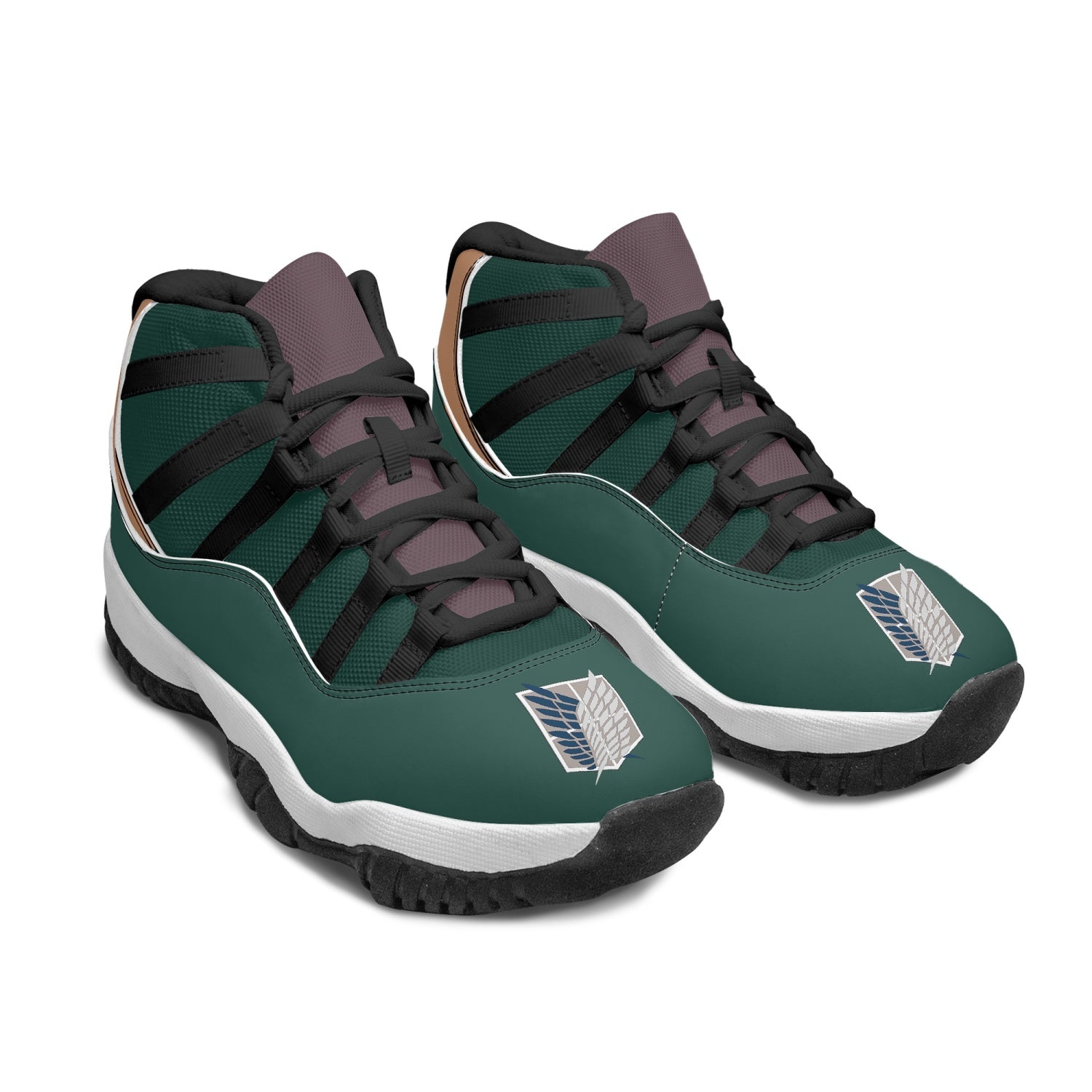 Survey Corps Attack on Titan Mid 11 Basketball Shoes