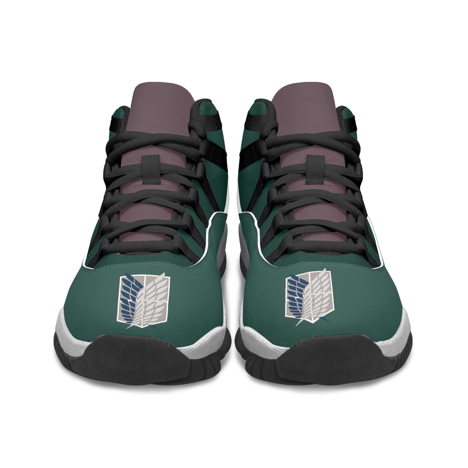 Survey Corps Attack on Titan Mid 11 Basketball Shoes