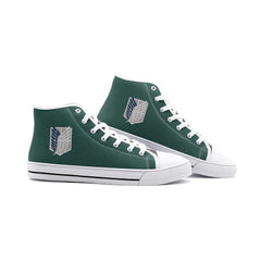 Survey Corps Attack on Titan Classic High Top Canvas Shoes