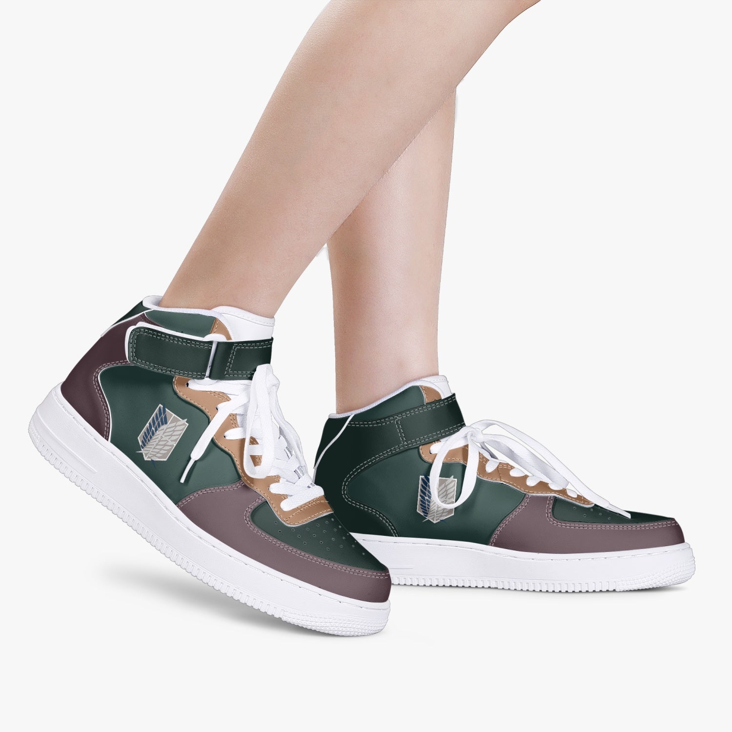 Survey Corps Attack on Titan Force 1 High Shoes