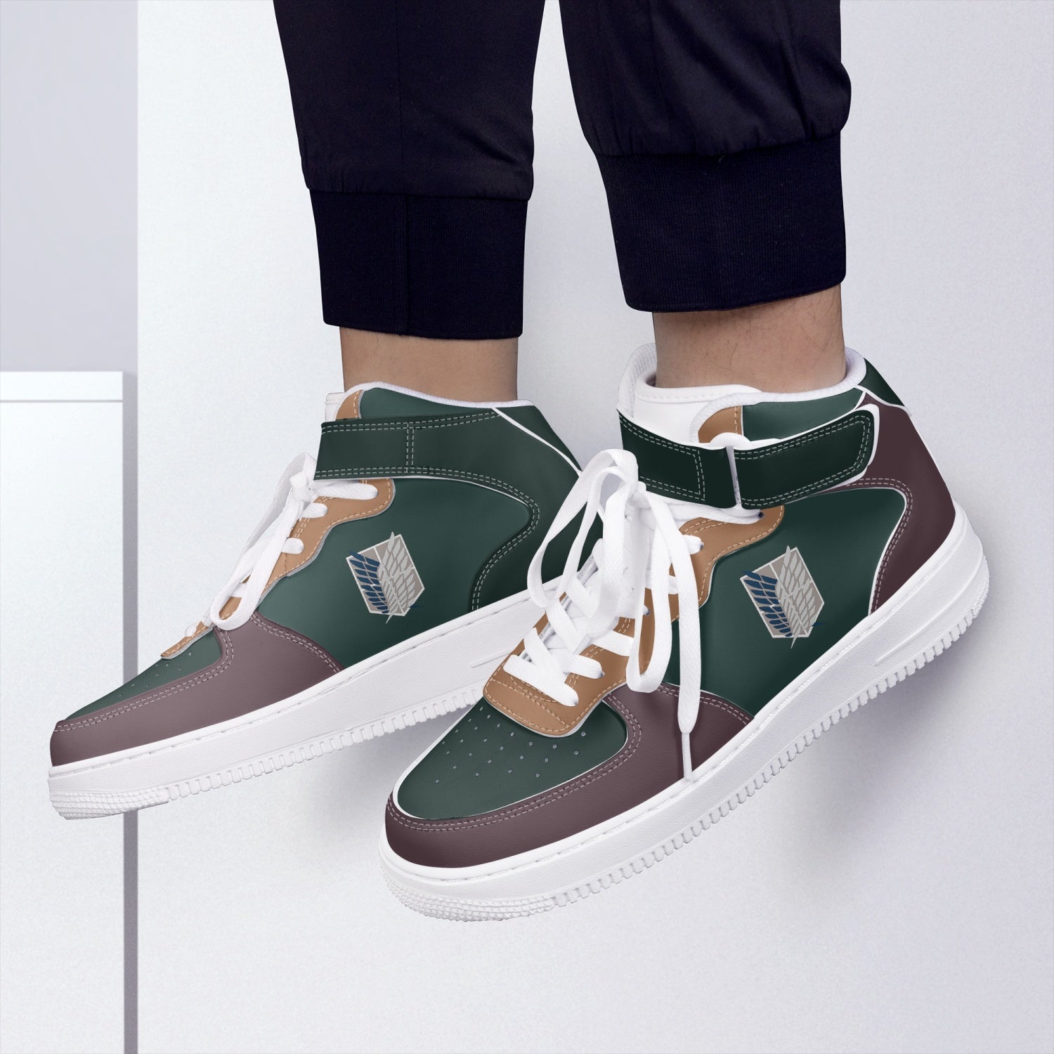 Survey Corps Attack on Titan Force 1 High Shoes